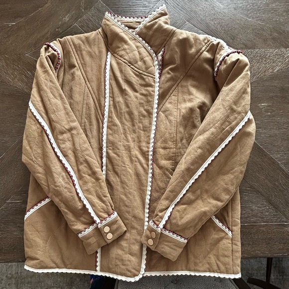 Suncoo Even Camel quilted jacket - Picture 11 of 16